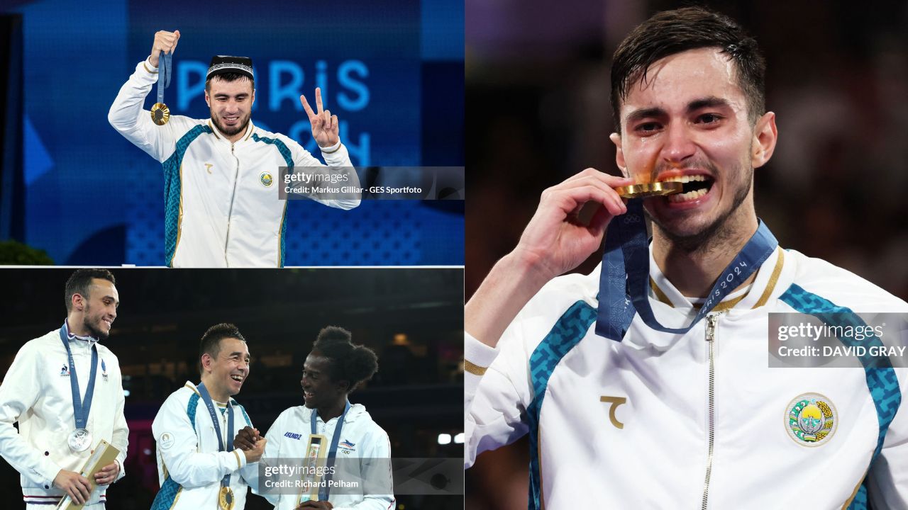 Ayollar qollarini erkakning eshagiga qoyishadi